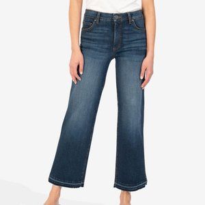 KUT FROM THE KLOTH CHARLOTTE HIGH RISE FAB AB CULOTTE JEANS SIZE 2